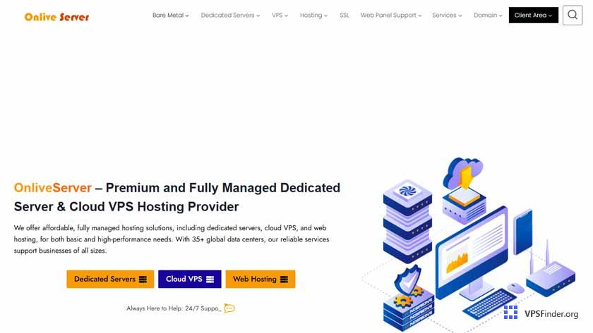 OnliveServer-home-page